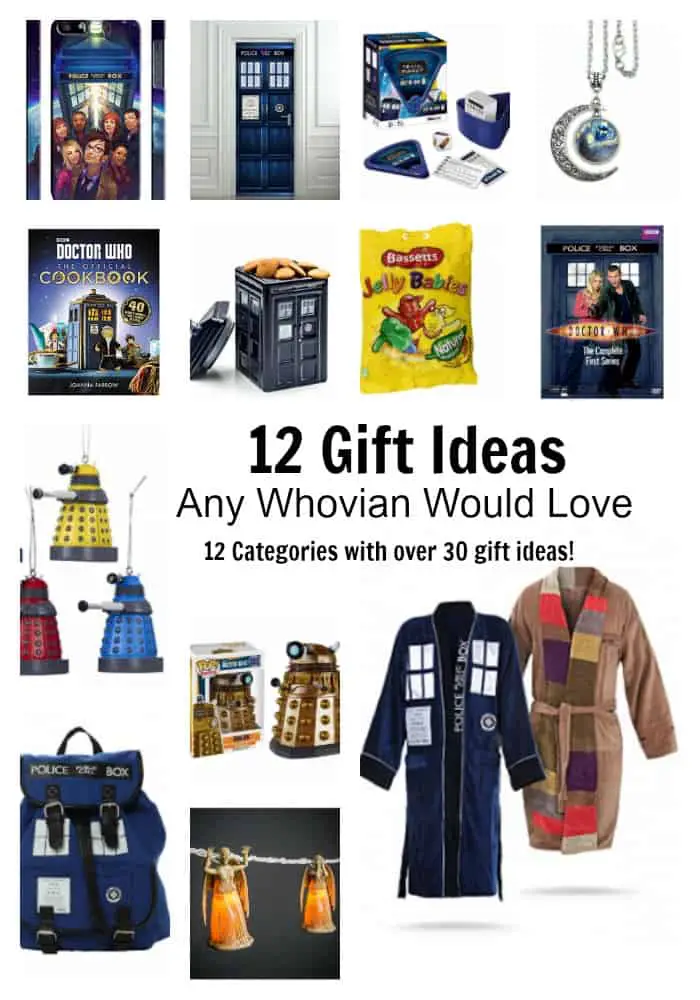 12 Gift Ideas Any Whovian Would Love