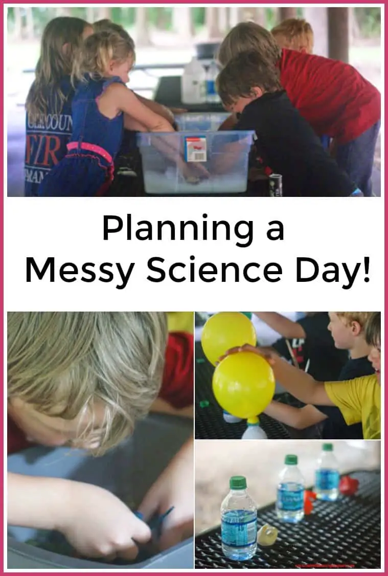 Planning a Messy Science Day