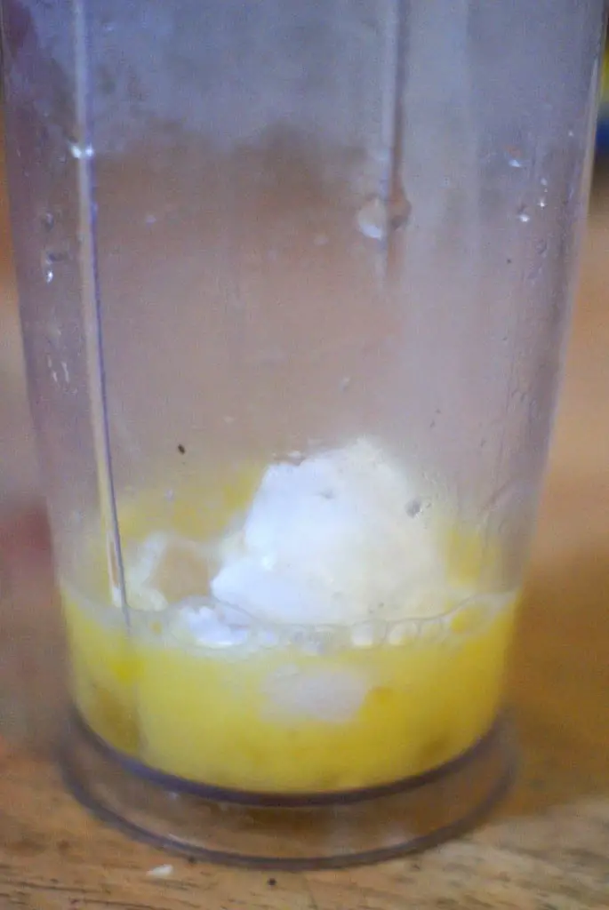 Egg in cup for egg experiment 