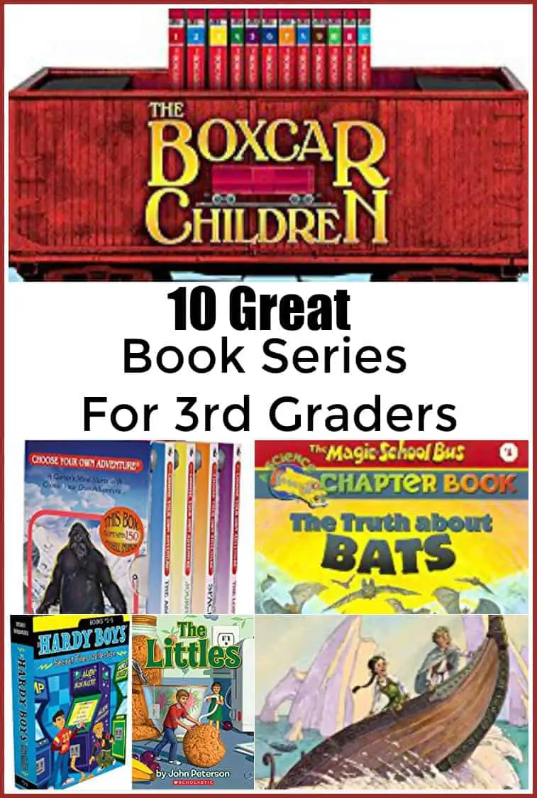 10 Great Book Series for 3rd Graders - #reading #homeschool #books #thirdgrade #readinglist #book #education #edchat 