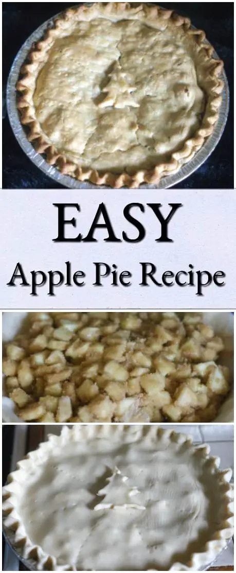 This easy apple pie recipe is the perfect Christmas pie or for a family get together. Even better, you can freezer cook this pie for future meals or serve as a great dessert recipe for family. 