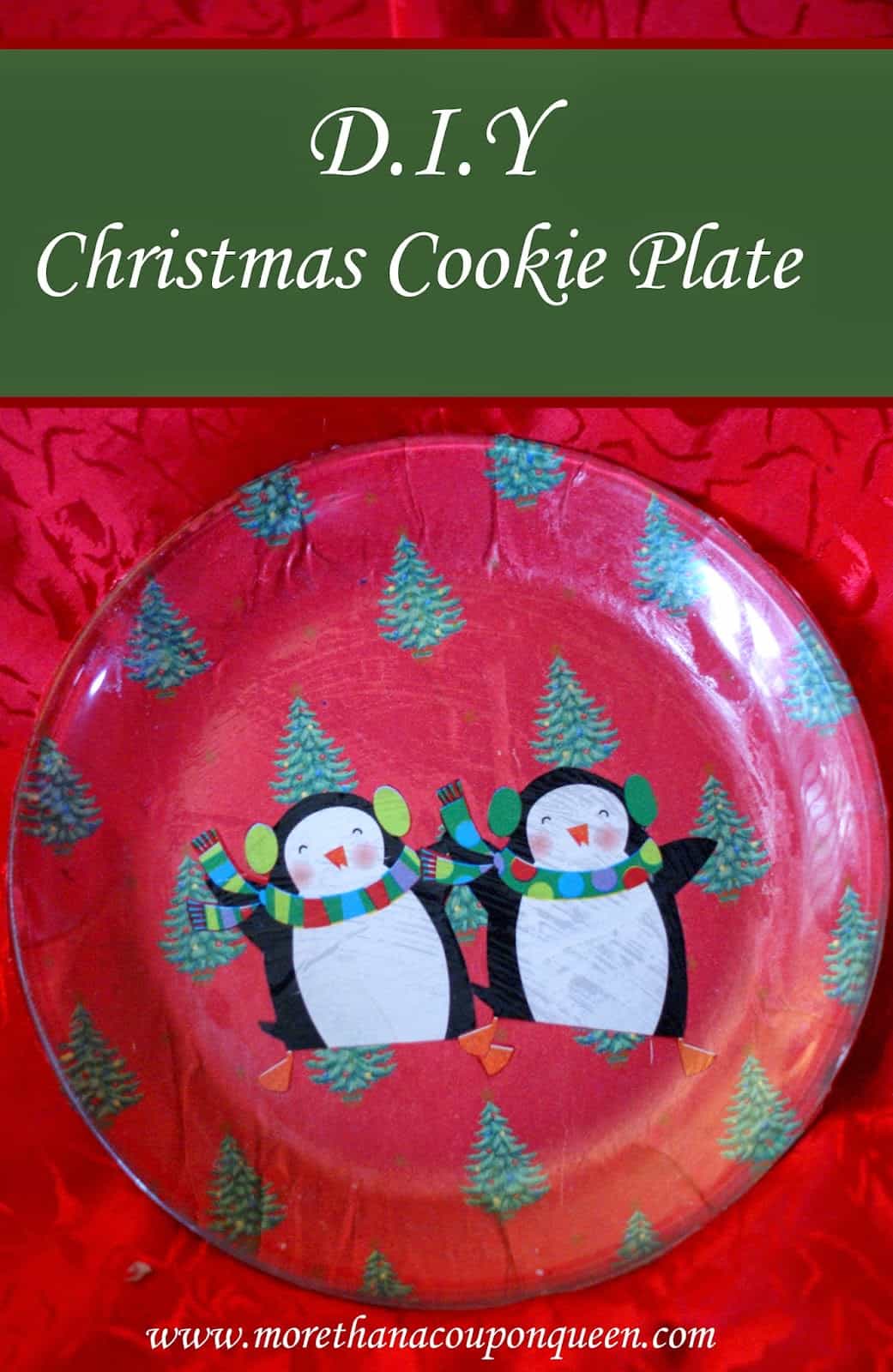 D.I.Y. Christmas Cookie Plate