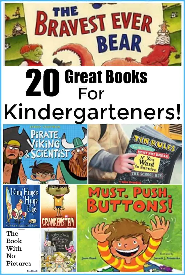 20 Great Books to Read to your Kindergarten Child