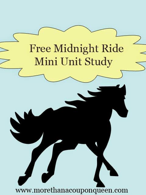 Free Midnight Ride Mini Unit Study