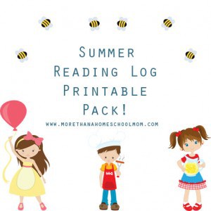 Summer Reading Log Printable Pack 