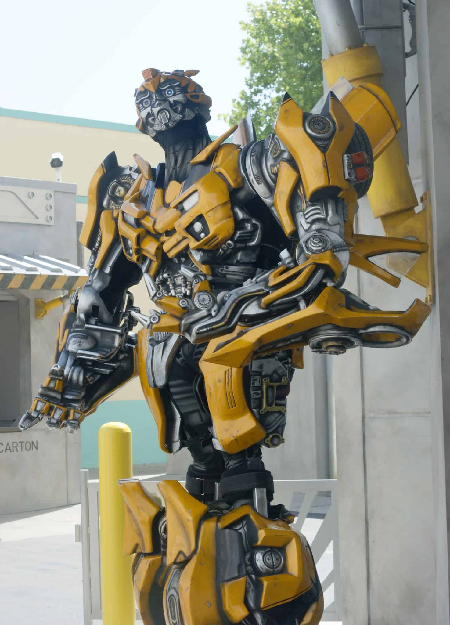 Bumblebee -10 Things I didn't know about Universal Studios Orlando - Tips for visiting Universal Studios Orlando and enjoying Diagon Alley - #UniversalStudios #DiagonAlley #Travel #Florida #orlando #Universal #Transformers
