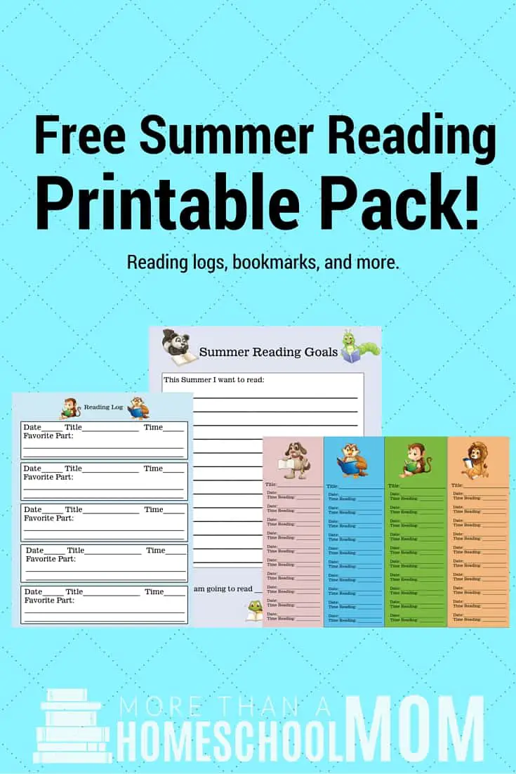 Summer Reading Printable Pack