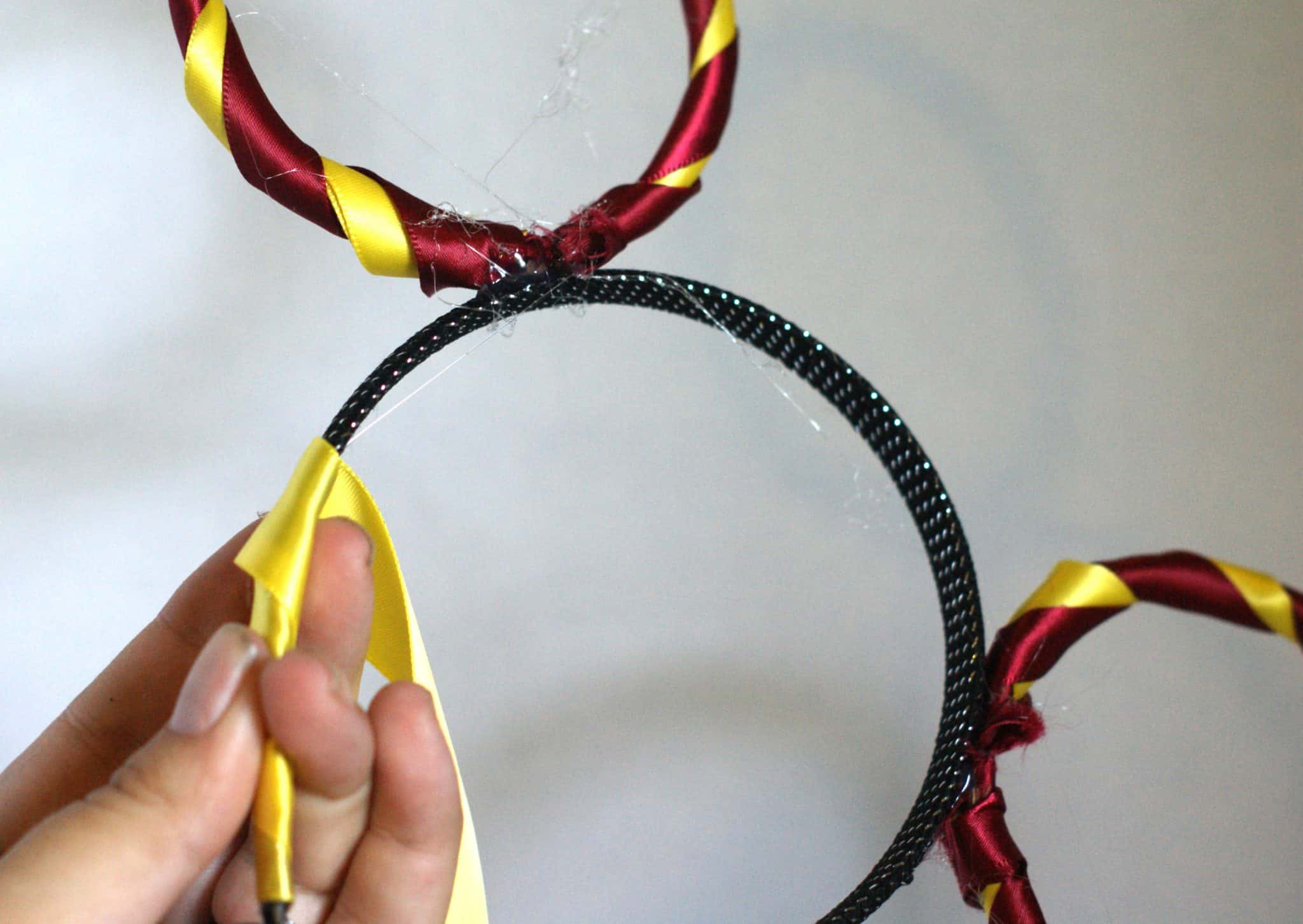 Harry Potter Inspired Gryffindor DIY Mickey Ears