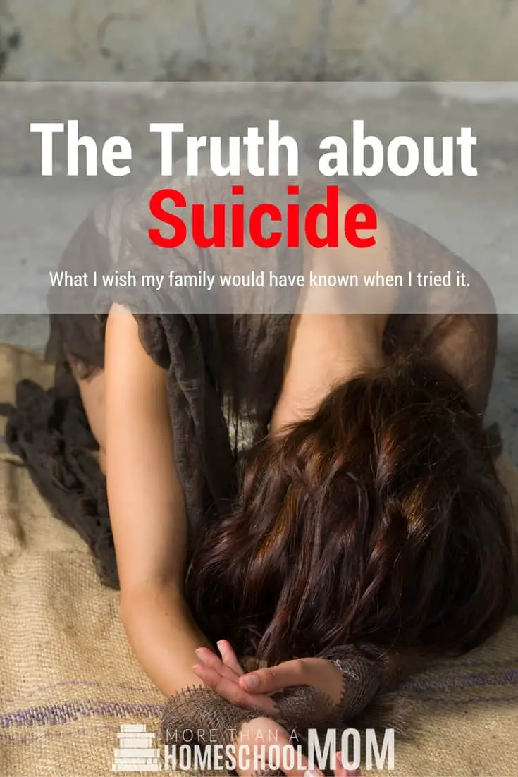 The Truth about Suicide - Hear the truth about suicide from a suicide survivor.