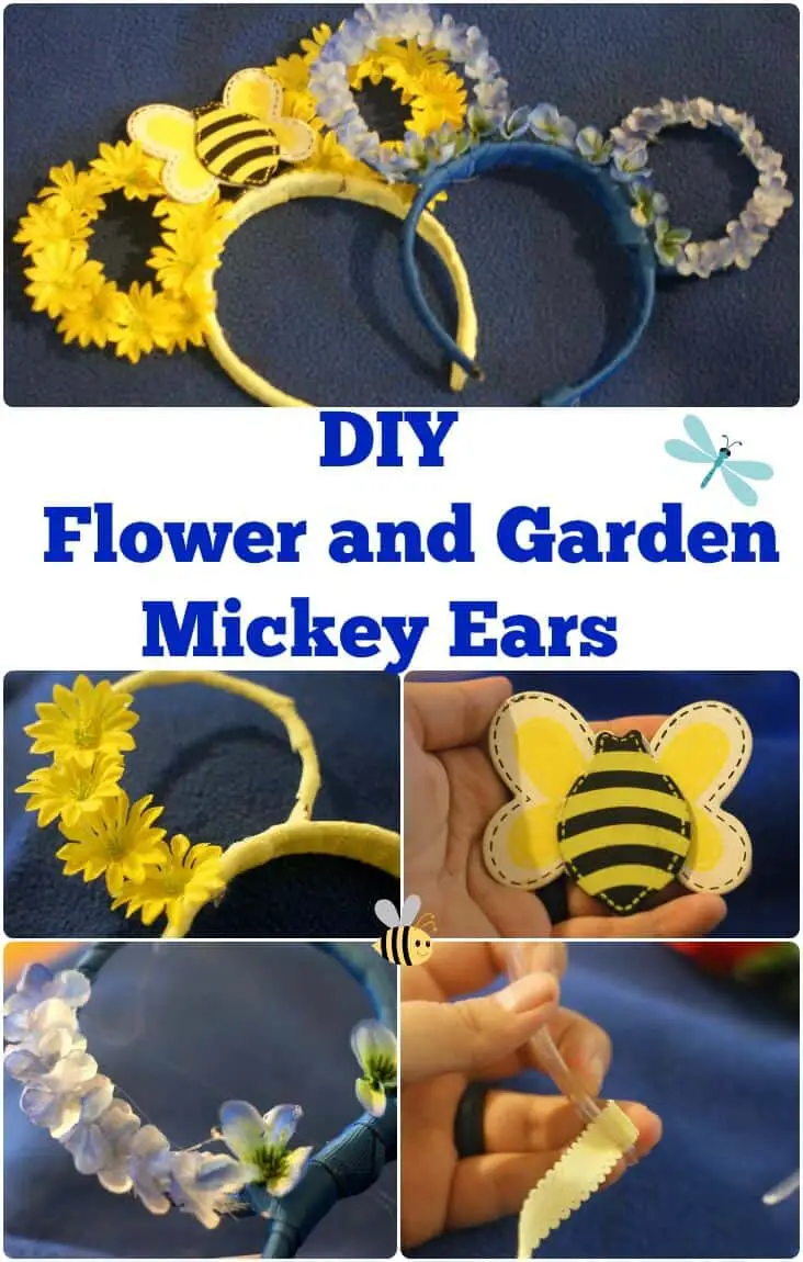DIY Flower and Garden Mickey Ears - #Disney #DisneyDIY #FreshEpcot #Epcot #DisneyWorld #Travel #Orlando #Florida 