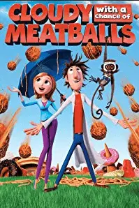 Cloudy With a Chance of Meatballs movie cover