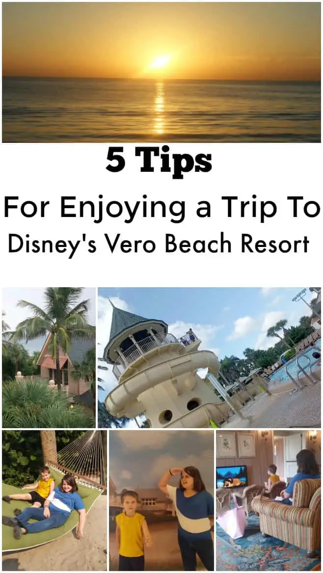 5 Tips for Enjoying a Trip to Disney's Vero Beach Resort