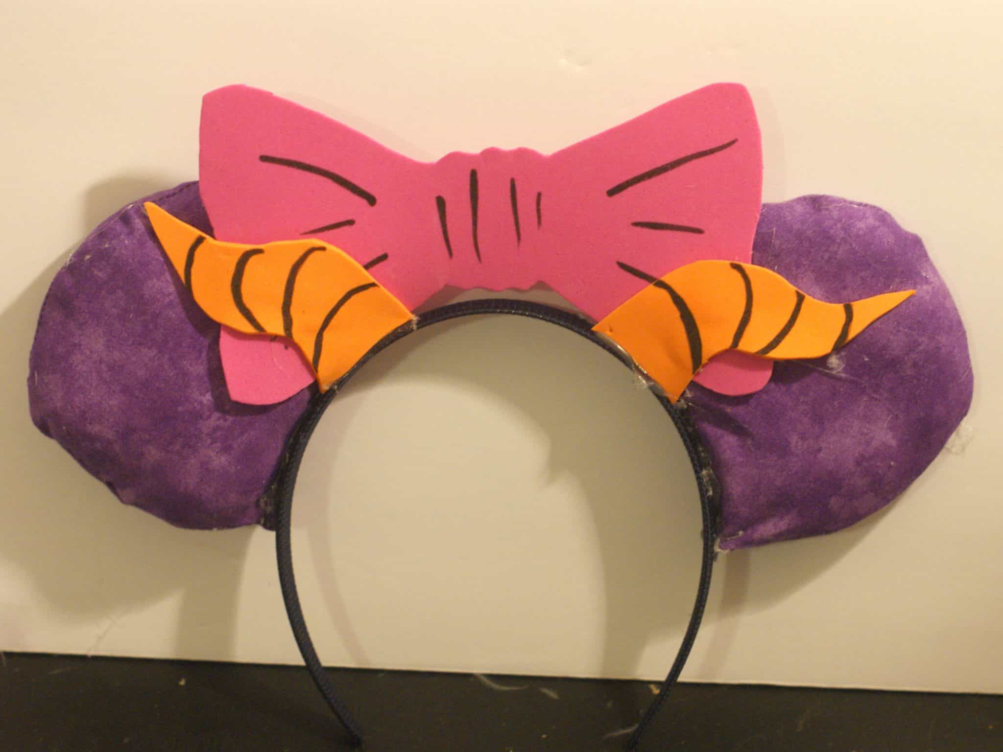 Figment Inspired Mickey Ears DIY Are you a fan of Figment from Epcot? I know I am and had to put together this fun Figment costume DIY for Mickey's Not So Scary Halloween Party.