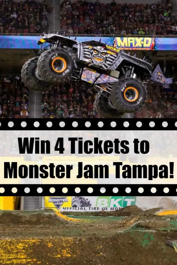 Win 4 Tickets to Monster Jam Tampa