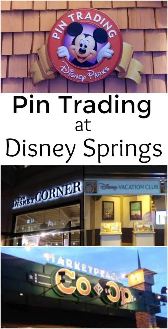 Pin Trading at Disney Springs
