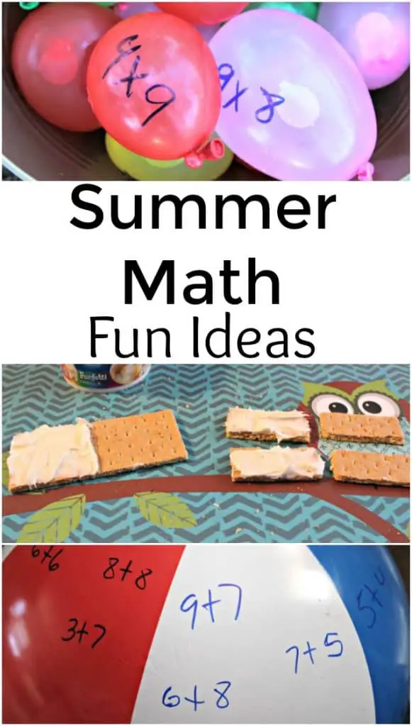Summer Math Fun Ideas - #summerlearning #math #homeschool #education #learning #edchat