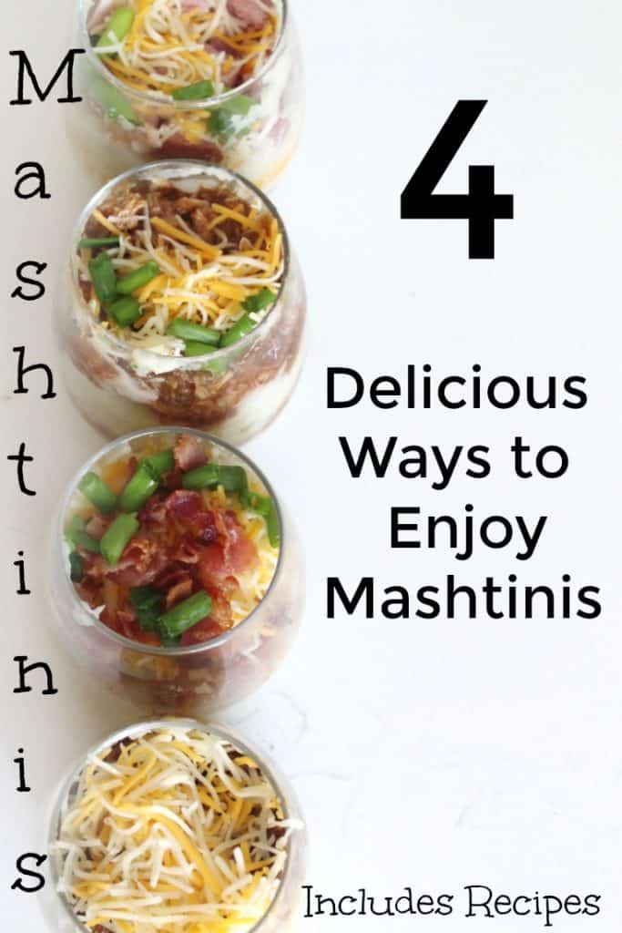 A mashed potato bar is the perfect way to meal prep while creating a delicious dinner for the family! Find four mashtini recipes as well as some tips for meal prepping while making a mashed potato bar. #MealPlanning #FreezerCooking #Recipe