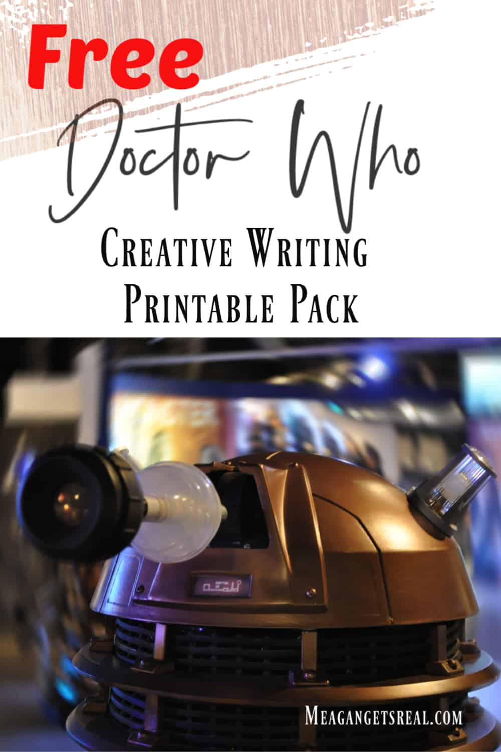 Are you working on creative writing with a whovian this year? Don't miss these Doctor Who Inspired writing printable pages!
