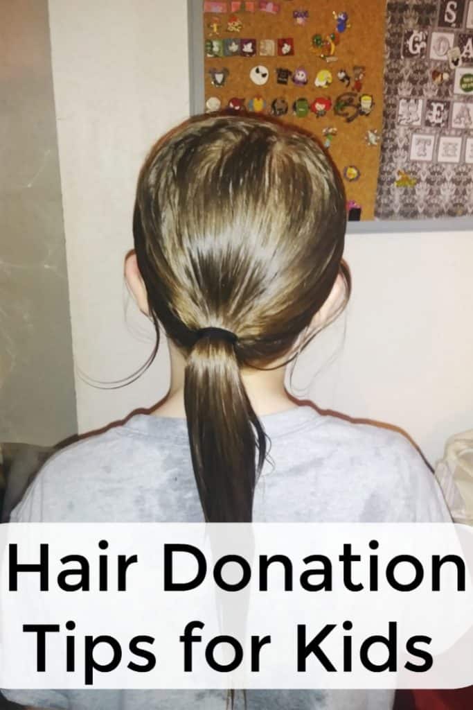 Don't miss these hair donation tips for kids. Find out where to donate hair, how to prepare hair for donation, and whether boys can donate hair.  - #HairDonation #WigsForKids #Parenting