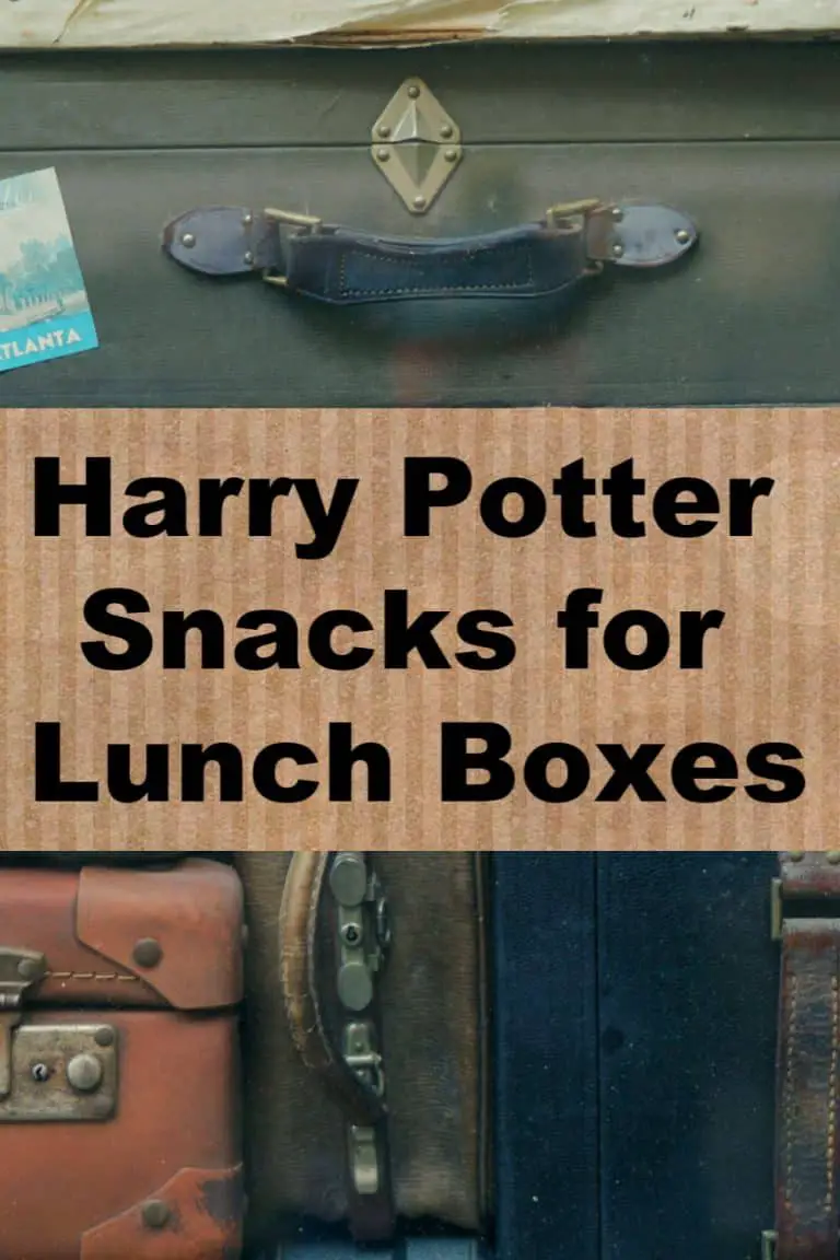 Harry Potter Snacks for Lunch Boxes