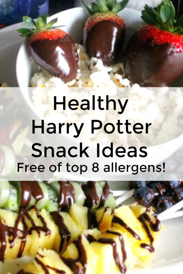 Looking for healthy Harry Potter treats for kids? Don't miss these fun Harry Potter snacks free of major allergens and perfect for kids!