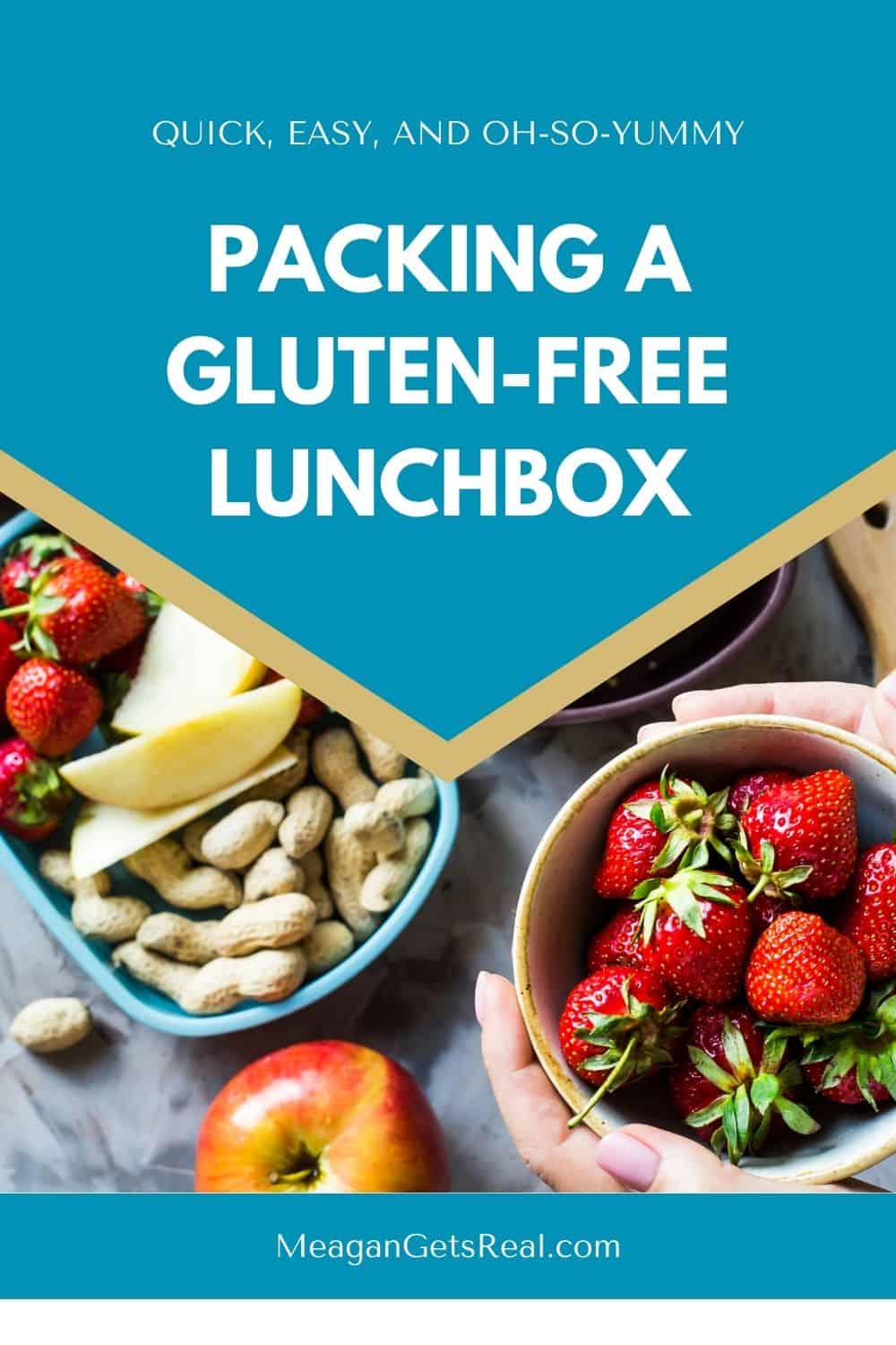 Packing a Gluten-Free lunch - Tips and tricks to pack a gluten-free lunch for your kids. 