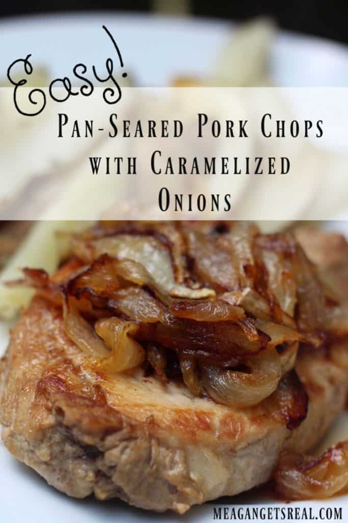 Pan-Seared Pork Chops with Caramelized Onions