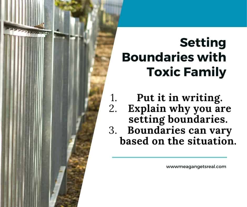 Setting Boundaries with Toxic Family