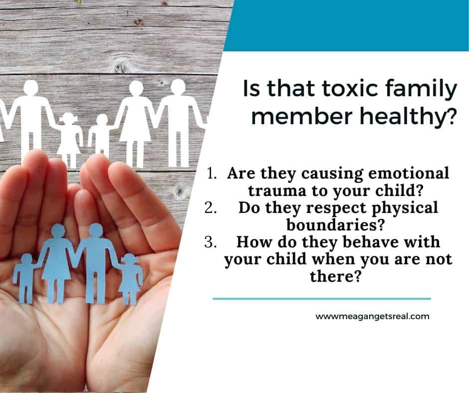 Is that toxic family member healthy?